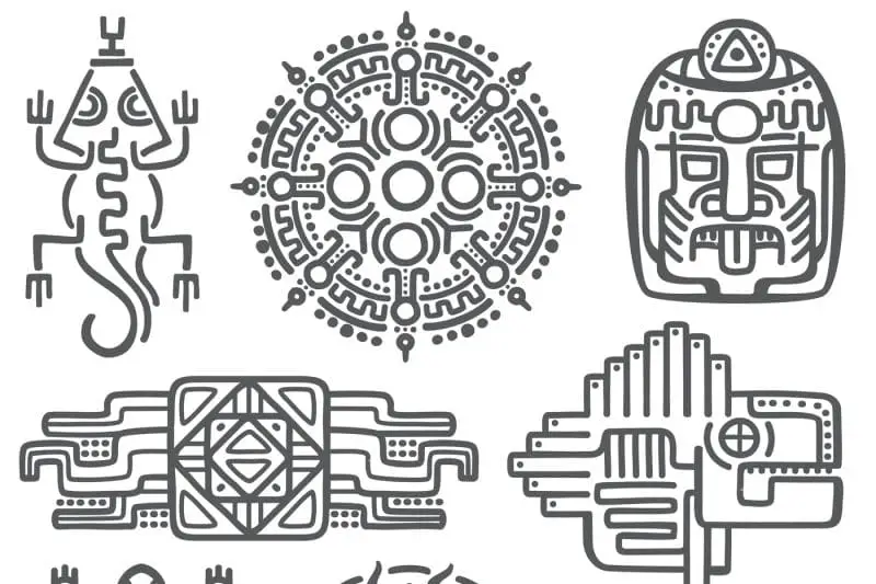 What is the Aztec symbol for Mexico?