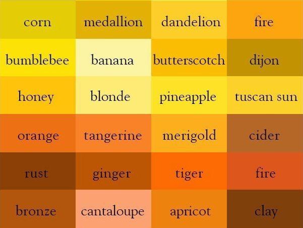What color has the longest name?