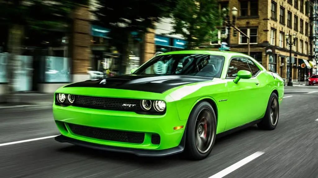 What cars come in the color green?