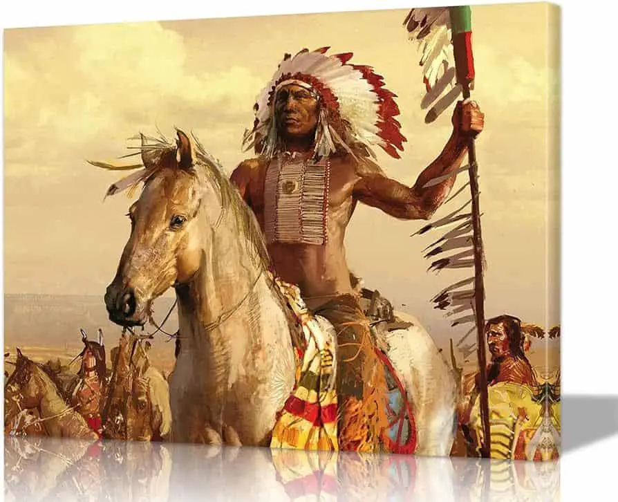 What is the Native American art style called?