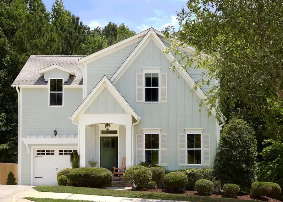 What is the best gray green paint color exterior?