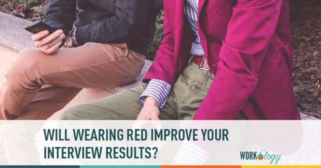 Is it OK to wear red to a job interview?