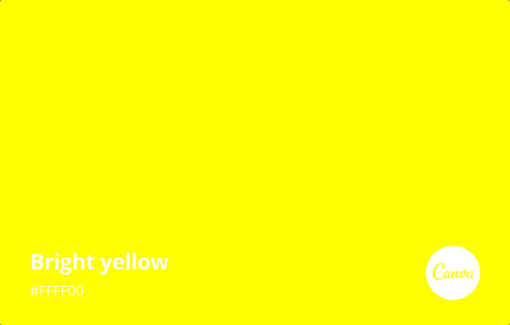 What is fluorescent yellow green?