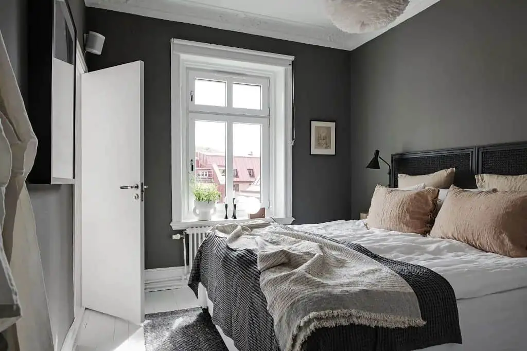 What is the name of the dark GREY paint color?