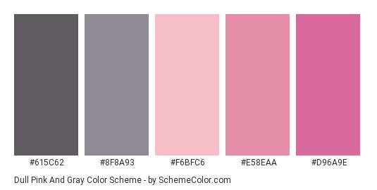 Is pink and grey a combination?