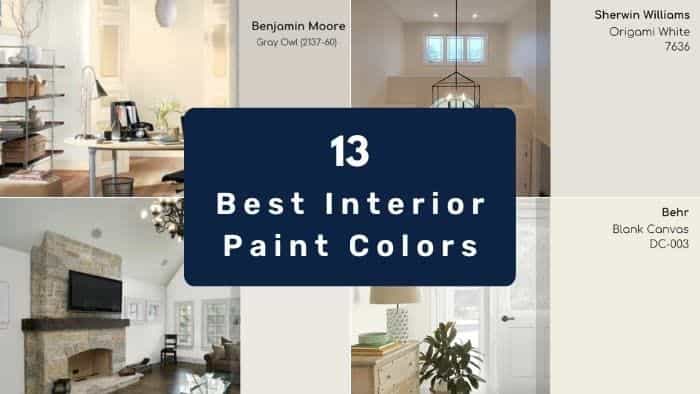 What is the most popular interior wall paint colour?