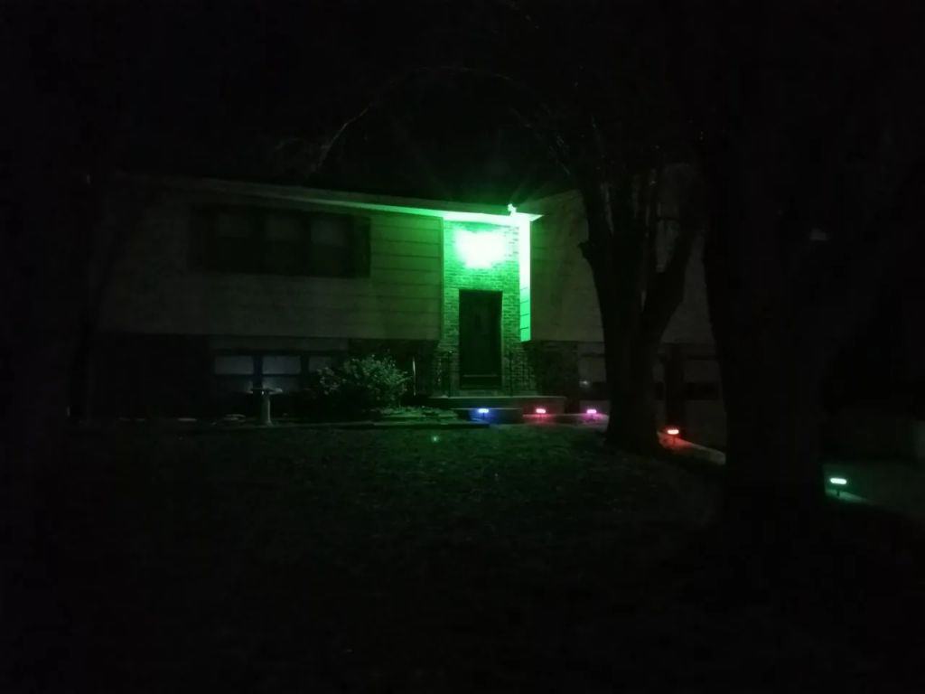 What does the green porch light mean for drugs?