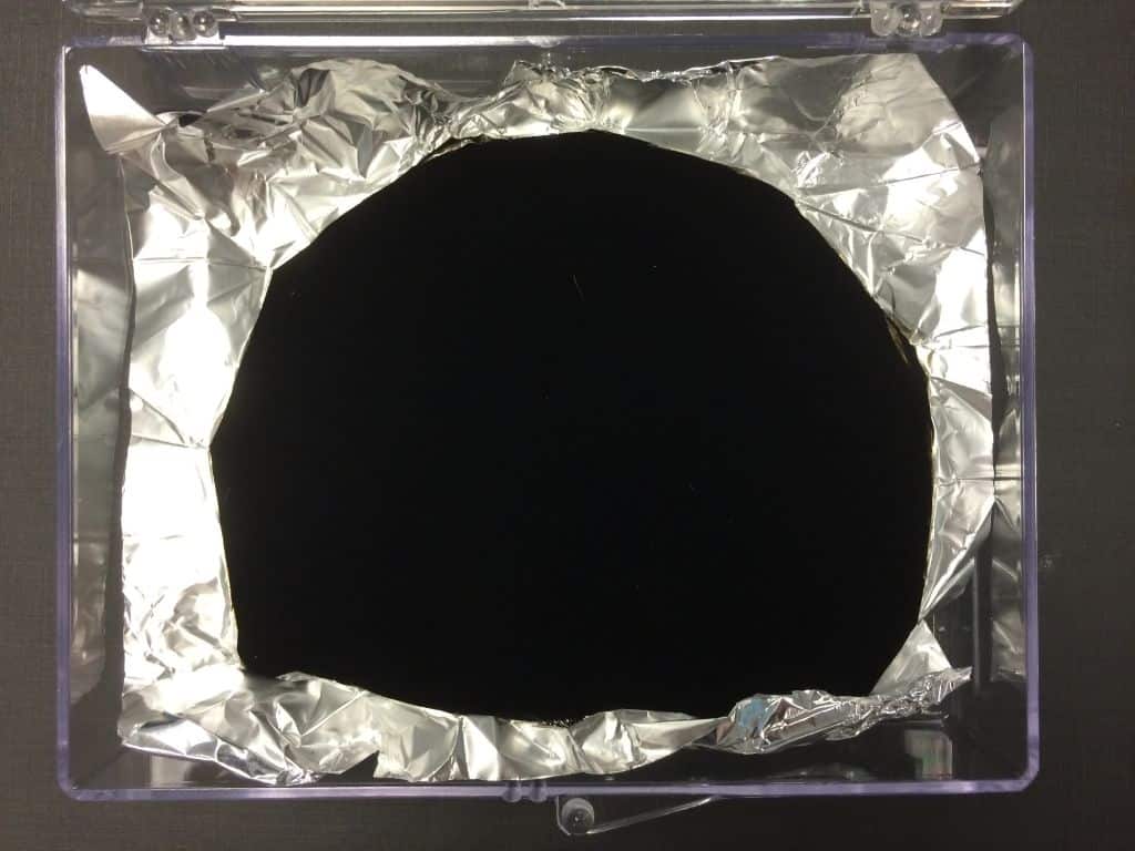 What are the darkest shades of black?