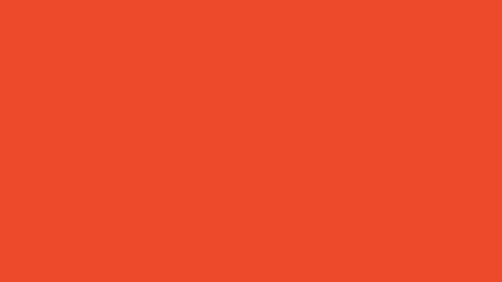 What Pantone color is bright red?