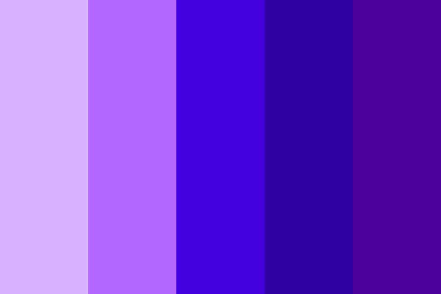 What color is blue and purple together?