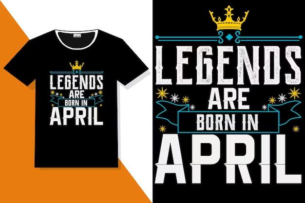 What colors do people born in April like?