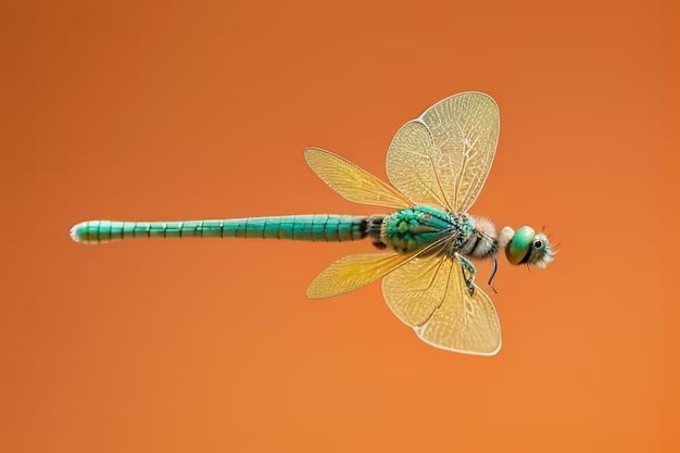 What kind of dragonflies are orange?