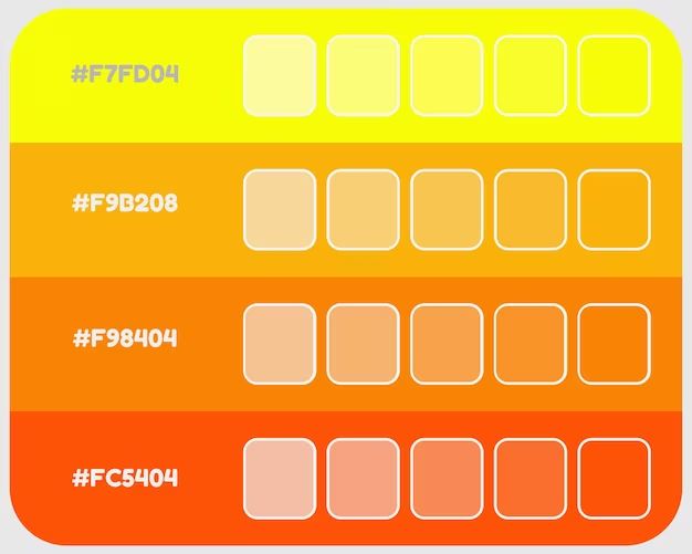 What is the hex code for bright vibrant orange?