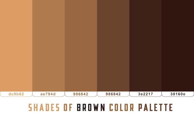 What is the CMYK code of brown?