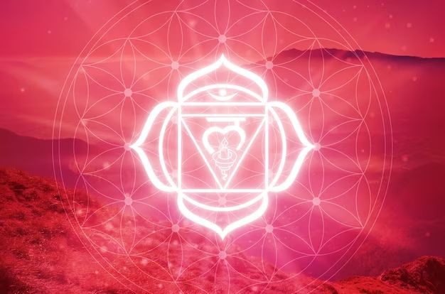 What is the bright red root chakra?