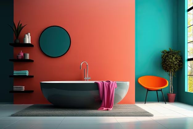 What colour do you paint a small bathroom?