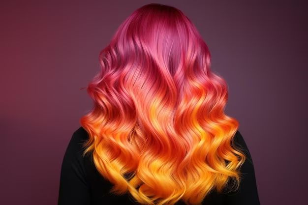Does orange hair dye cancel purple?