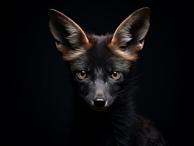 Are there dark colored foxes?