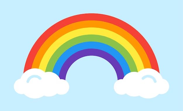 What is the synonyms meaning of rainbow?