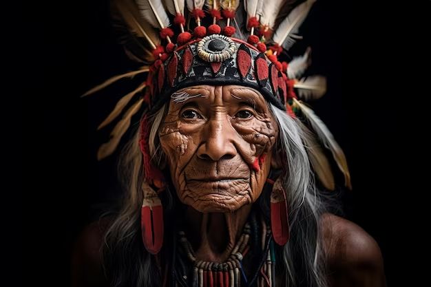 Did Cherokee Indians paint their faces