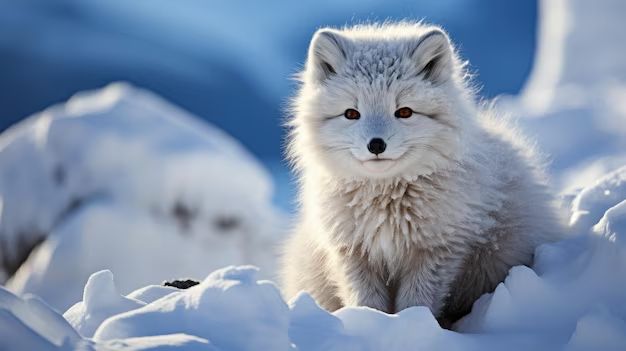 How many colors do arctic foxes have?