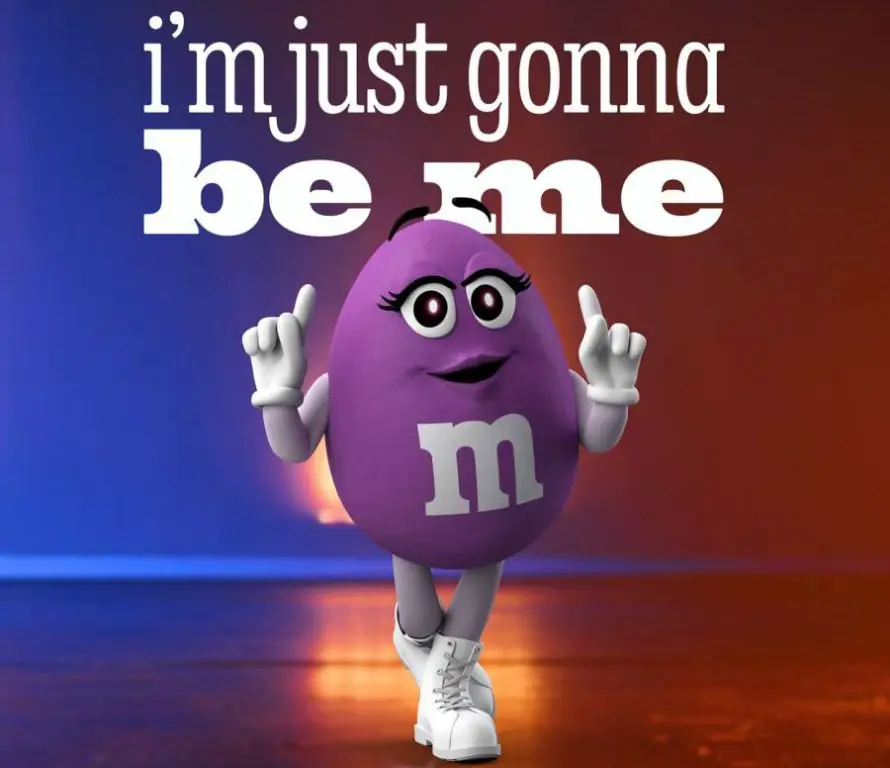 What is the purple M and M controversy?