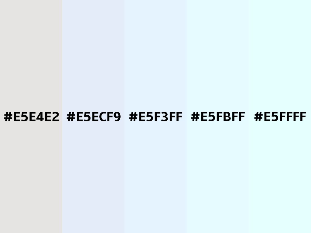What color is #e5e4e2?