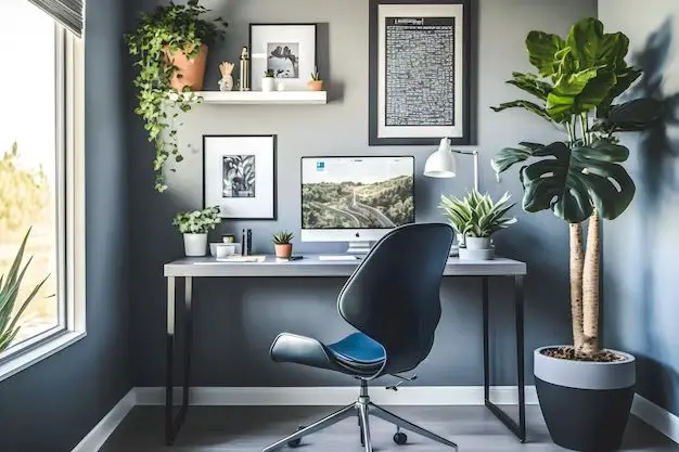 How can I make my home office more attractive