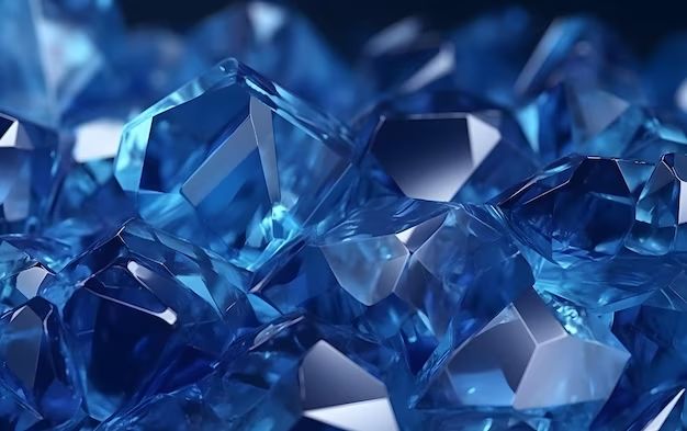 What do blue diamonds signify?