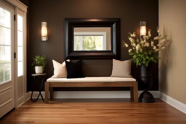 What is the best color to paint a room with dark wood?