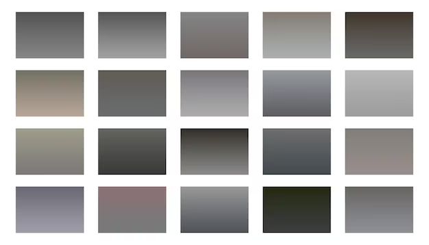 Is medium grey lighter than grey