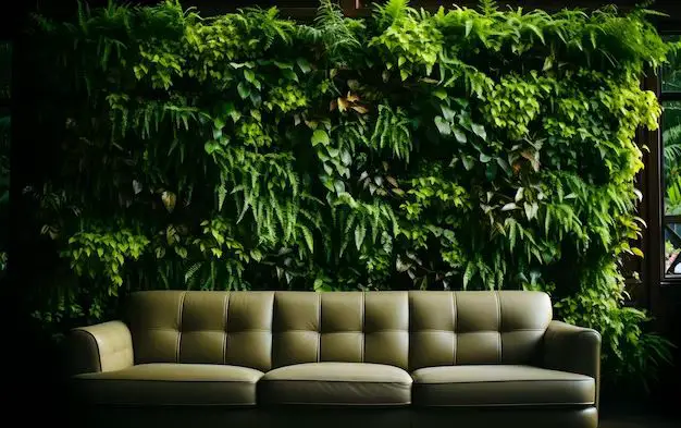 Are green walls hard to maintain?