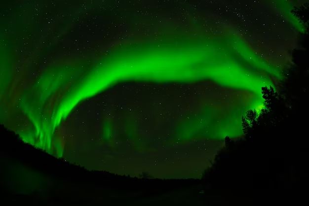 What is a green aurora?