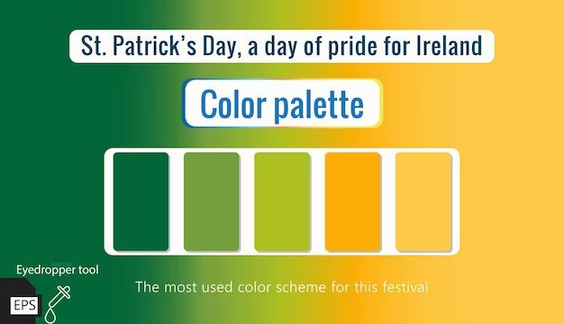 What Colours do you wear on St Patrick's Day?