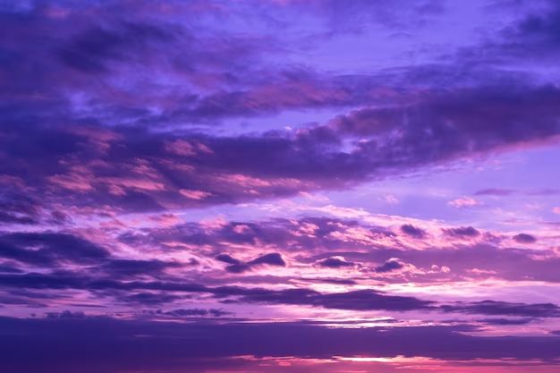 Why do we not see the sky as purple?