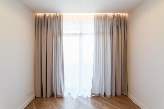 Are curtains supposed to match wall color