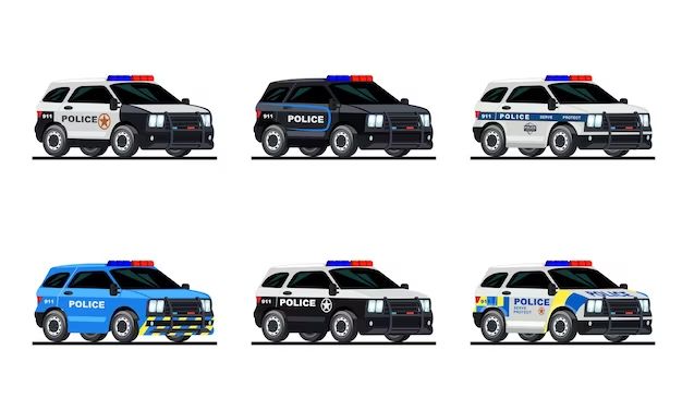 What cars do cops pull over the least
