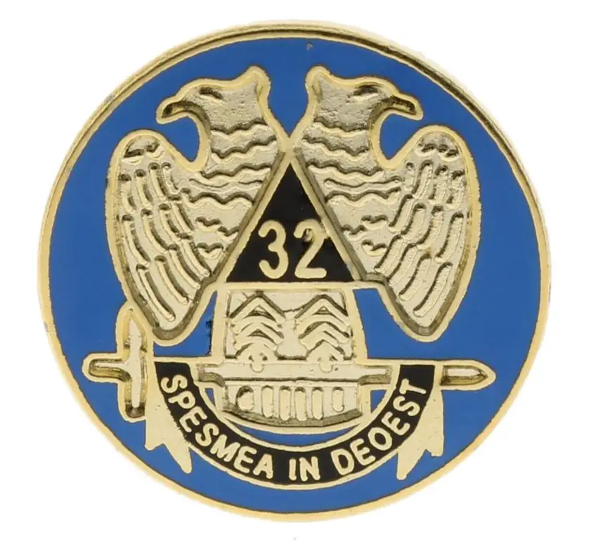 What are the symbols for the 32nd degree mason?