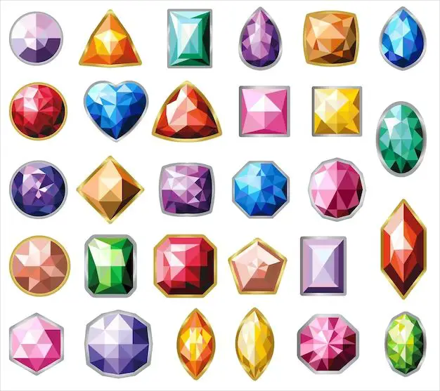 What crystals come in different colors