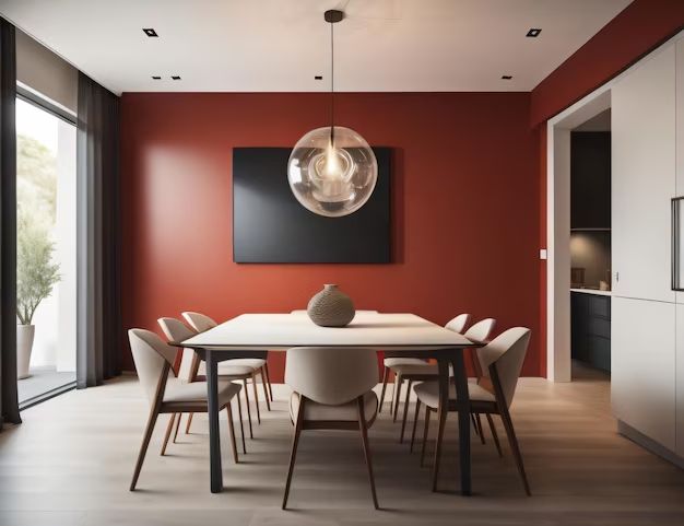 Is red still a good color for a dining room